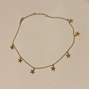 SOLD brandy melville gold stars choker